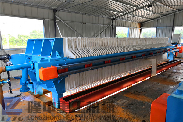 廂式壓濾機工作過程 環保洗沙污泥壓濾機設備